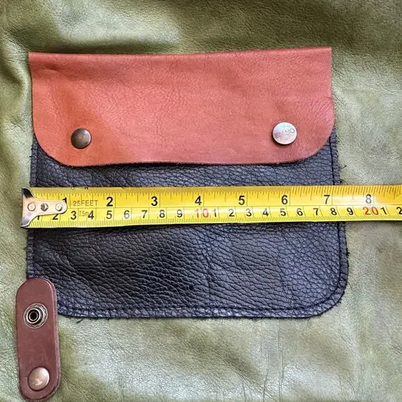 Ebano handmade Italian leather satchel messenger bag - Picture 15 of 16